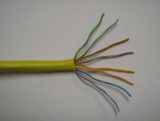 Untwist all 4 pairs of wire